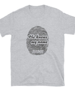 Alternative view of He Knows My Name