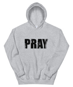 Alternative view of Pray Hoodie