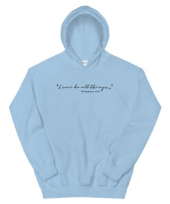 Alternative view of I Can Do All Things Hoodie