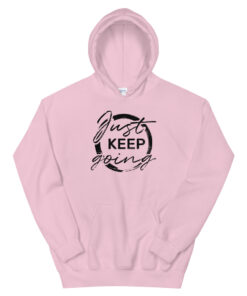 Alternative view of Just Keep Going Hoodie
