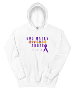 God Hates Abuse Unisex Hoodie