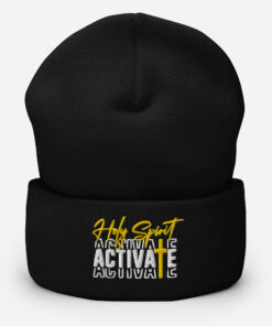 Holy Spirit Activate Cuffed Beanie