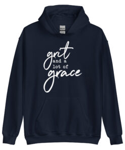 Alternative view of Grit And A Lot Of Grace Hoodie