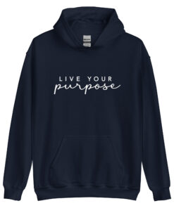Alternative view of Live Your Purpose Hoodie