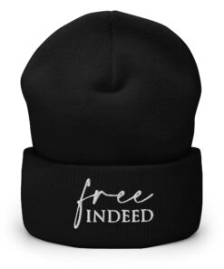Alternative view of Free Indeed Cuffed Beanie