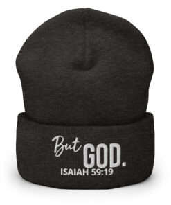 Alternative view of But God Cuffed Beanie