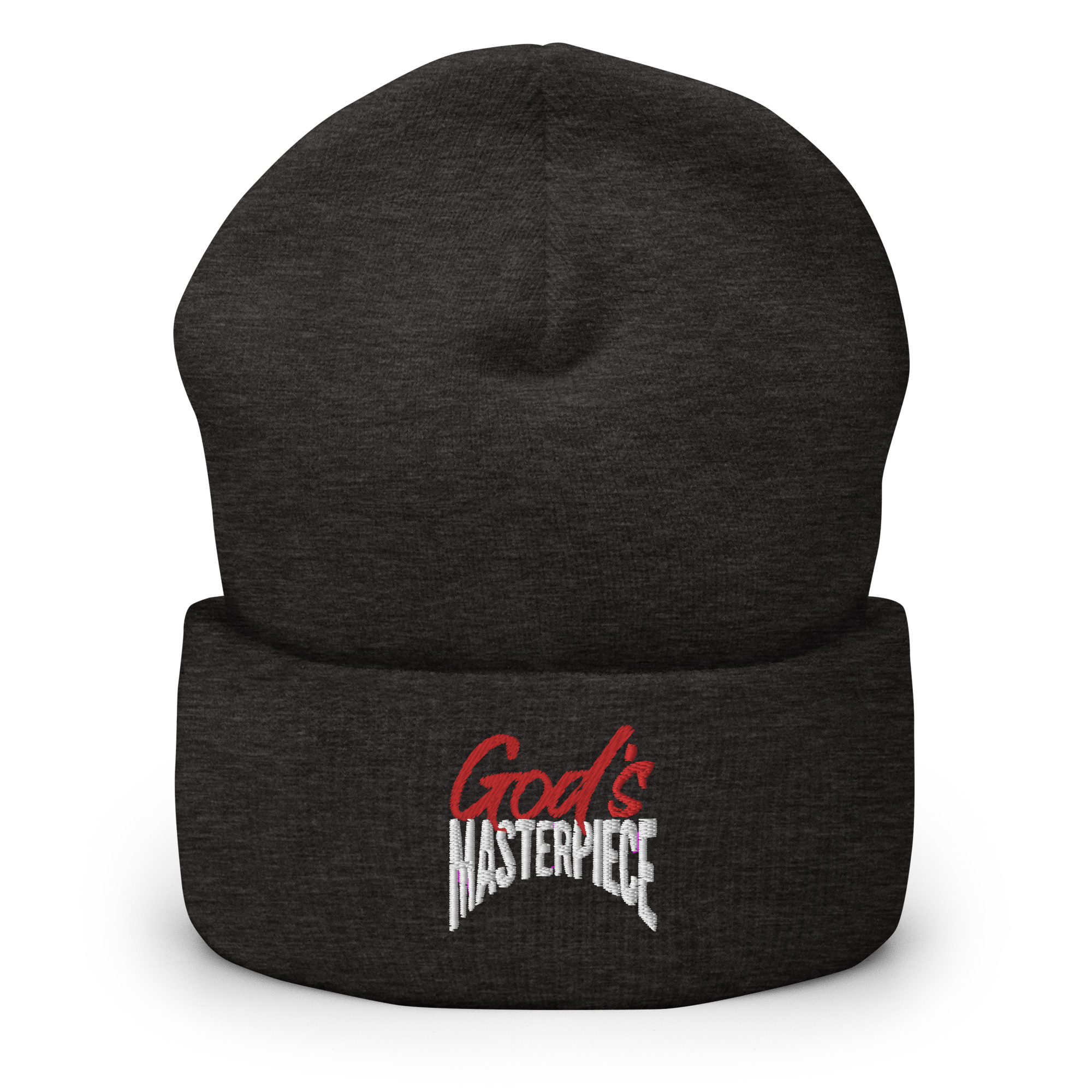 God's Masterpiece Cuffed Beanie - Image 3