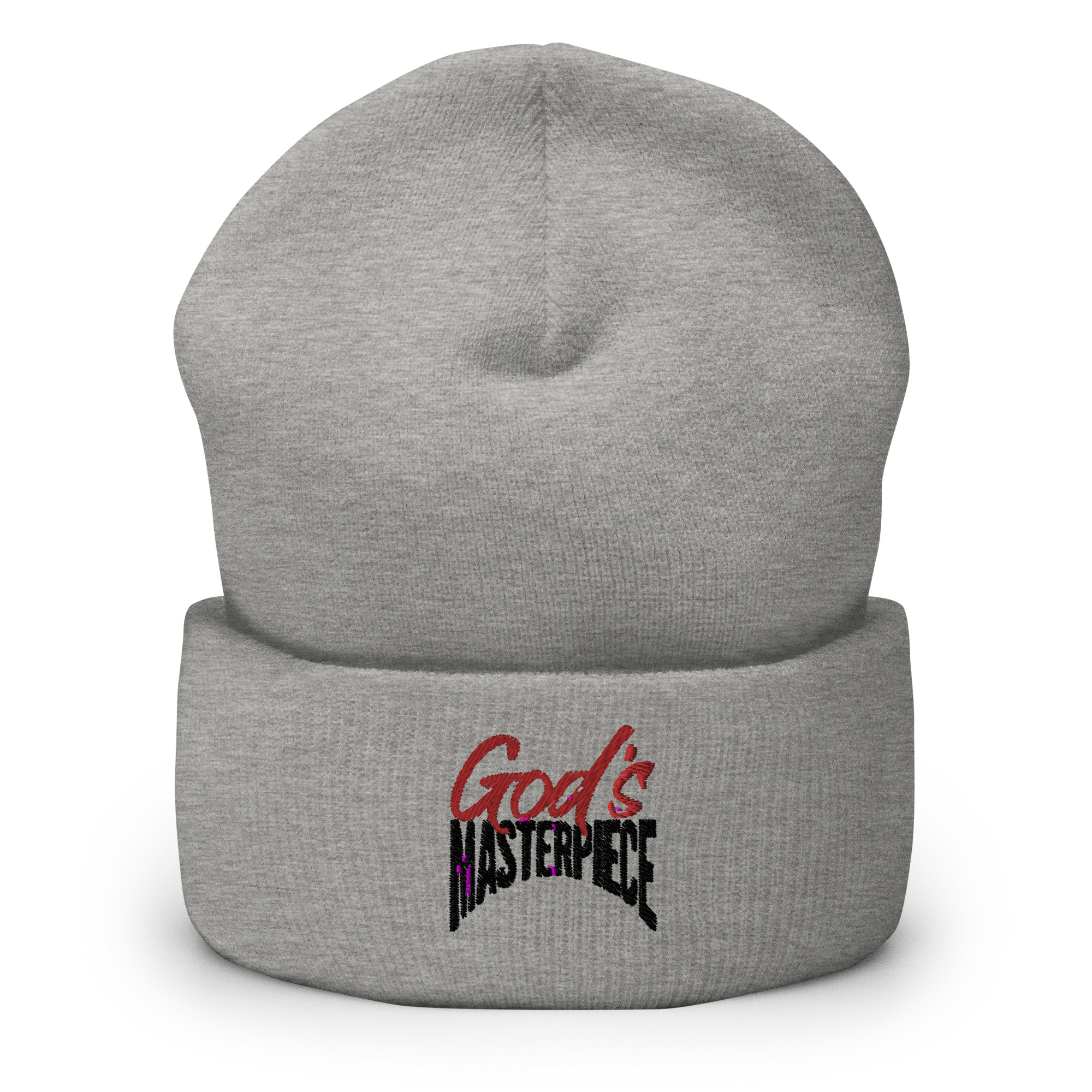God's Masterpiece Cuffed Beanie - Image 4