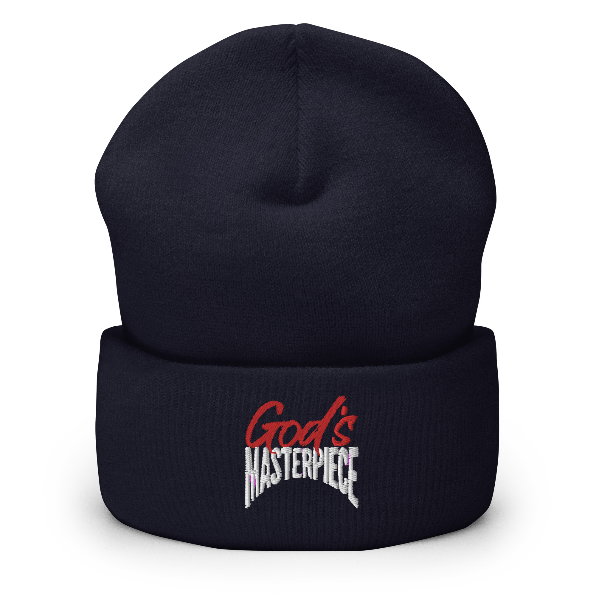 God's Masterpiece Cuffed Beanie - Image 2