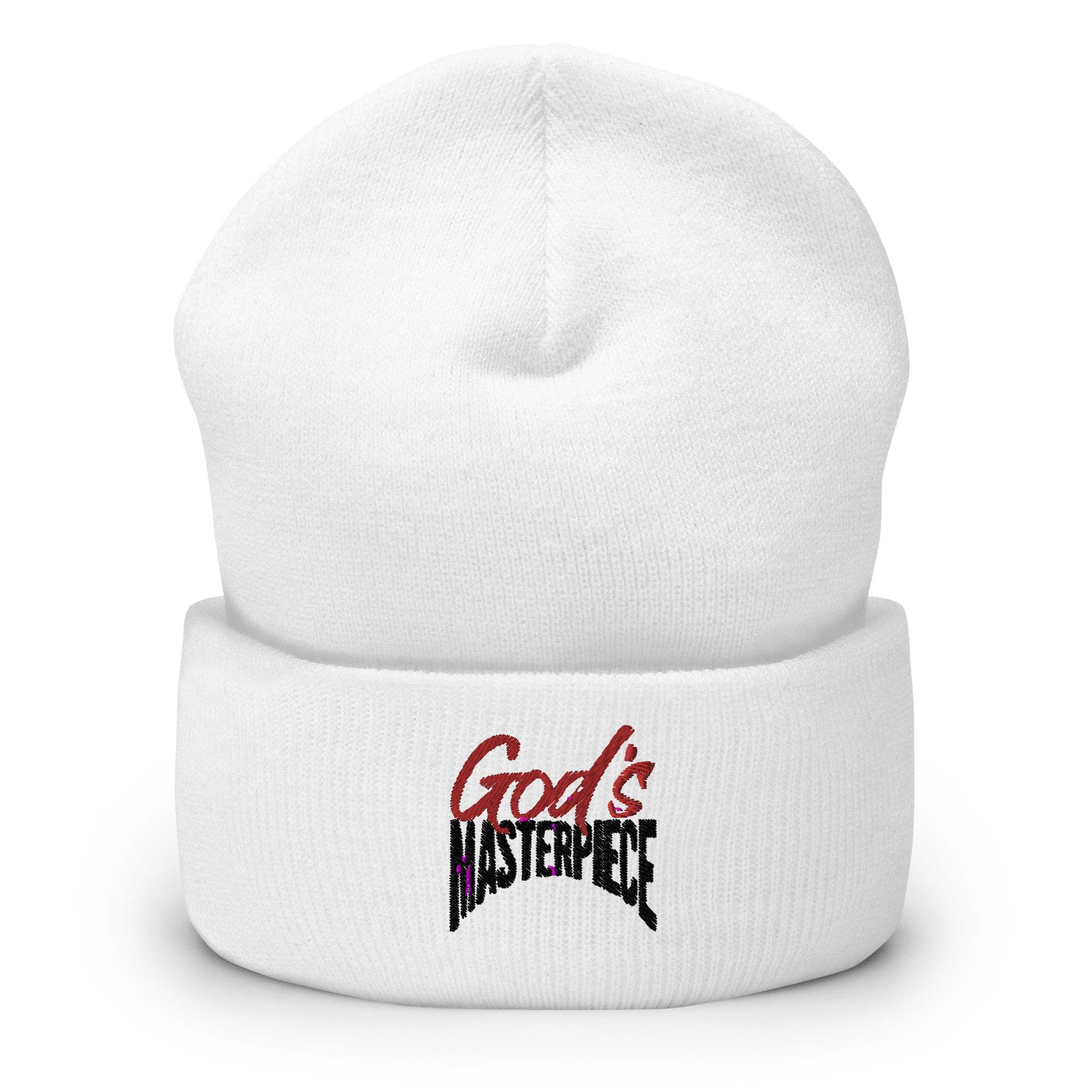 God's Masterpiece Cuffed Beanie - Image 6