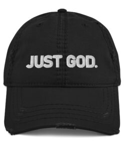 Alternative view of Just God Hat