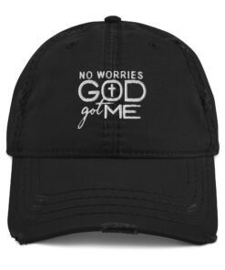 Alternative view of No Worries God Got Me Hat