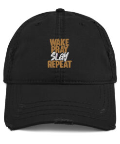 Wake Pray Slay Repeat Hat