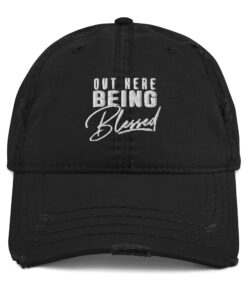 Alternative view of Out Here Being Blessed Hat