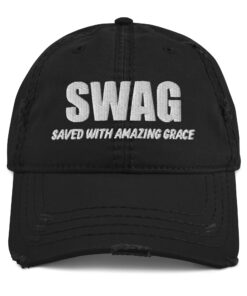 Alternative view of SWAG Hat