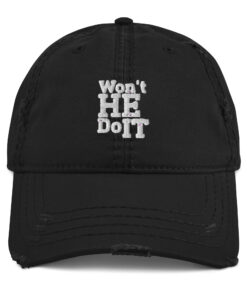 Alternative view of Won't He Do It Hat