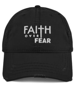 Alternative view of Faith Over Fear Hat