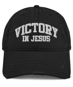 Alternative view of Victory In Jesus Hat