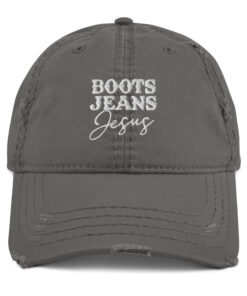 Boots Jeans Jesus Hat