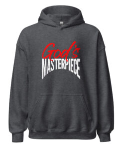 Alternative view of God's Masterpiece Hoodie