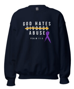 God Hates Abuse Unisex Sweatshirt