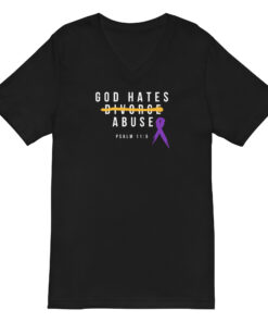 God Hates Abuse VNeck